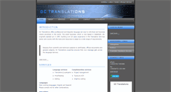 Desktop Screenshot of gctranslations.co.uk